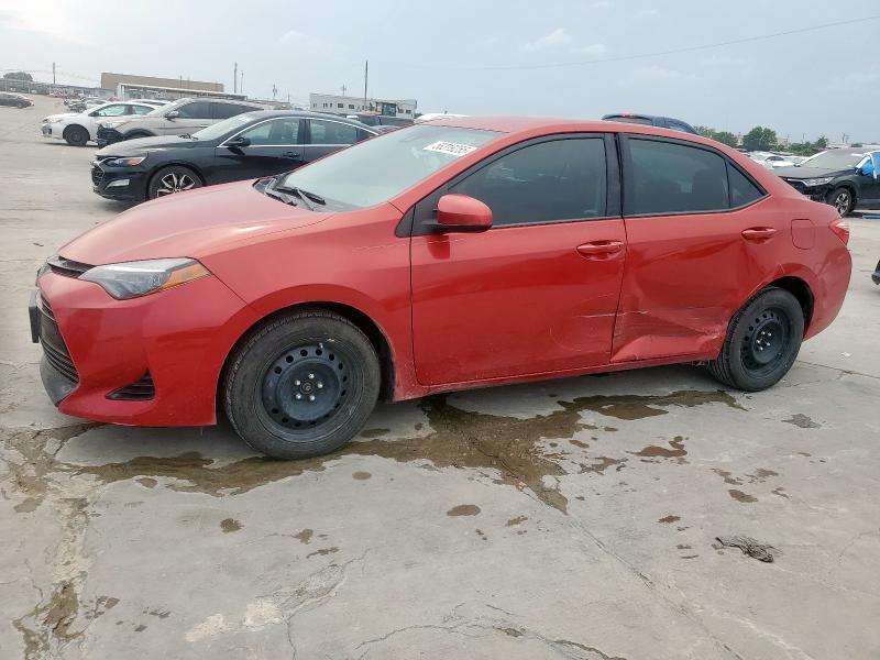  TOYOTA COROLLA 2018 Czerwony