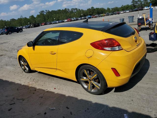  HYUNDAI VELOSTER 2016 Yellow