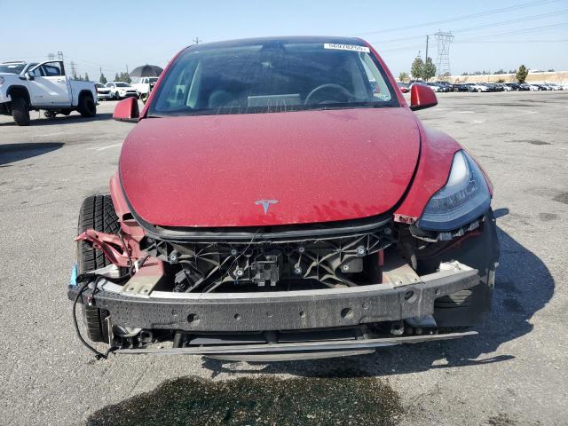  TESLA MODEL Y 2021 Красный