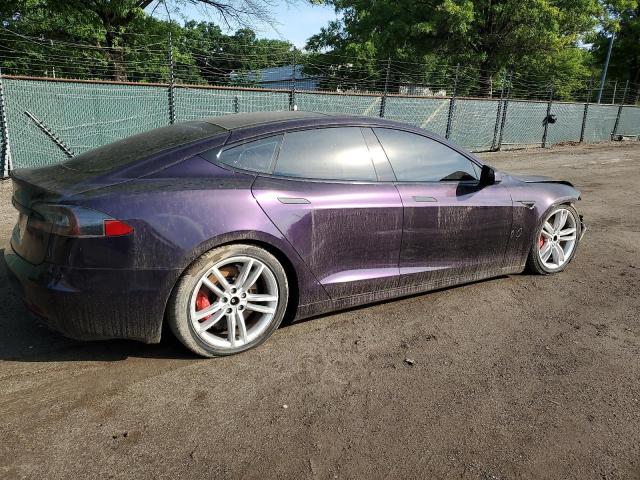 Хэтчбеки TESLA MODEL S 2016 Фиолетовый