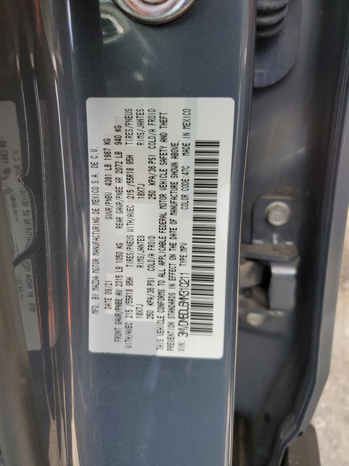 2021 Mazda Cx-30 Premium VIN: 3MVDMBDL6MM310211 Lot: 57281605