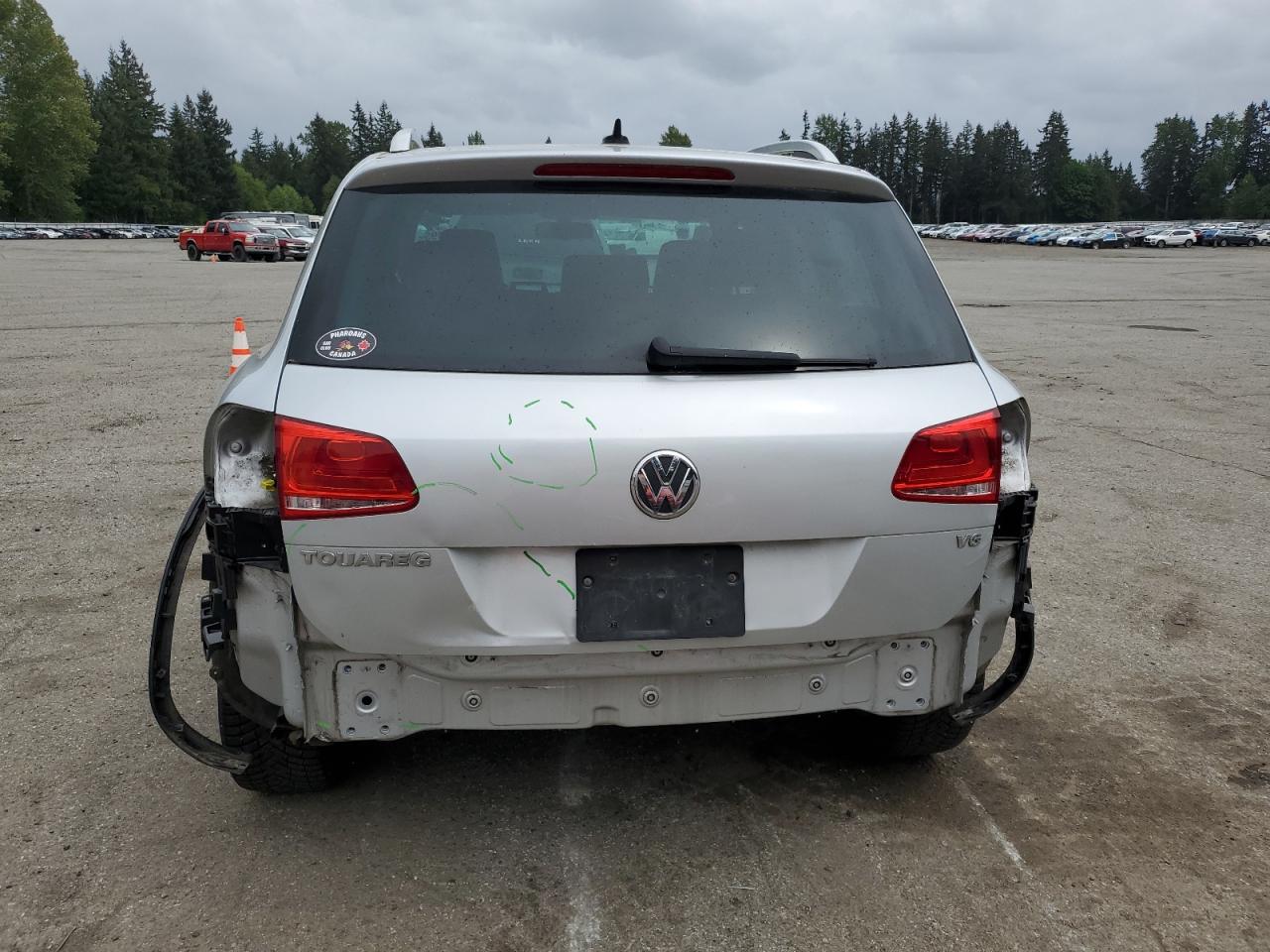2014 Volkswagen Touareg V6 VIN: WVGEF9BP5ED003281 Lot: 56458195