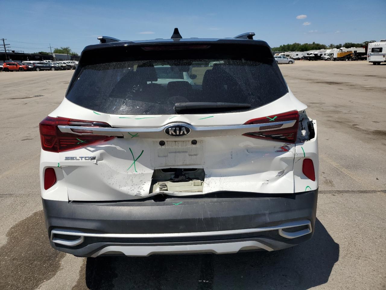 2021 Kia Seltos S VIN: KNDEU2AA5M7075898 Lot: 57243215