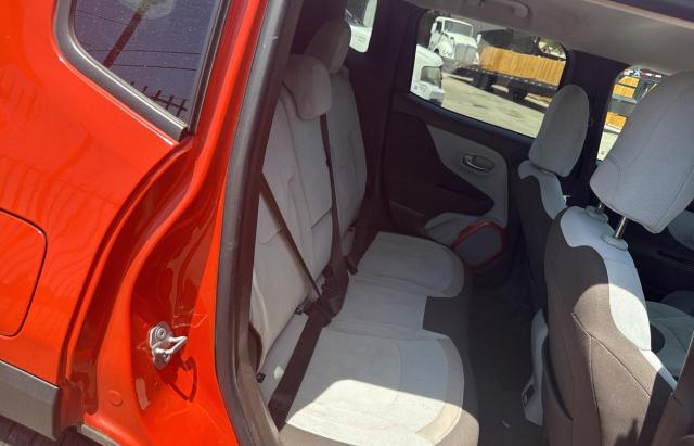 Parquets JEEP RENEGADE 2015 Pomarańczowy