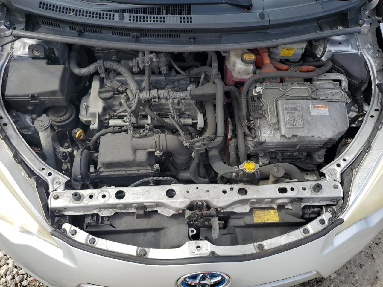 2014 Toyota Prius C VIN: JTDKDTB36E1570446 Lot: 57044645