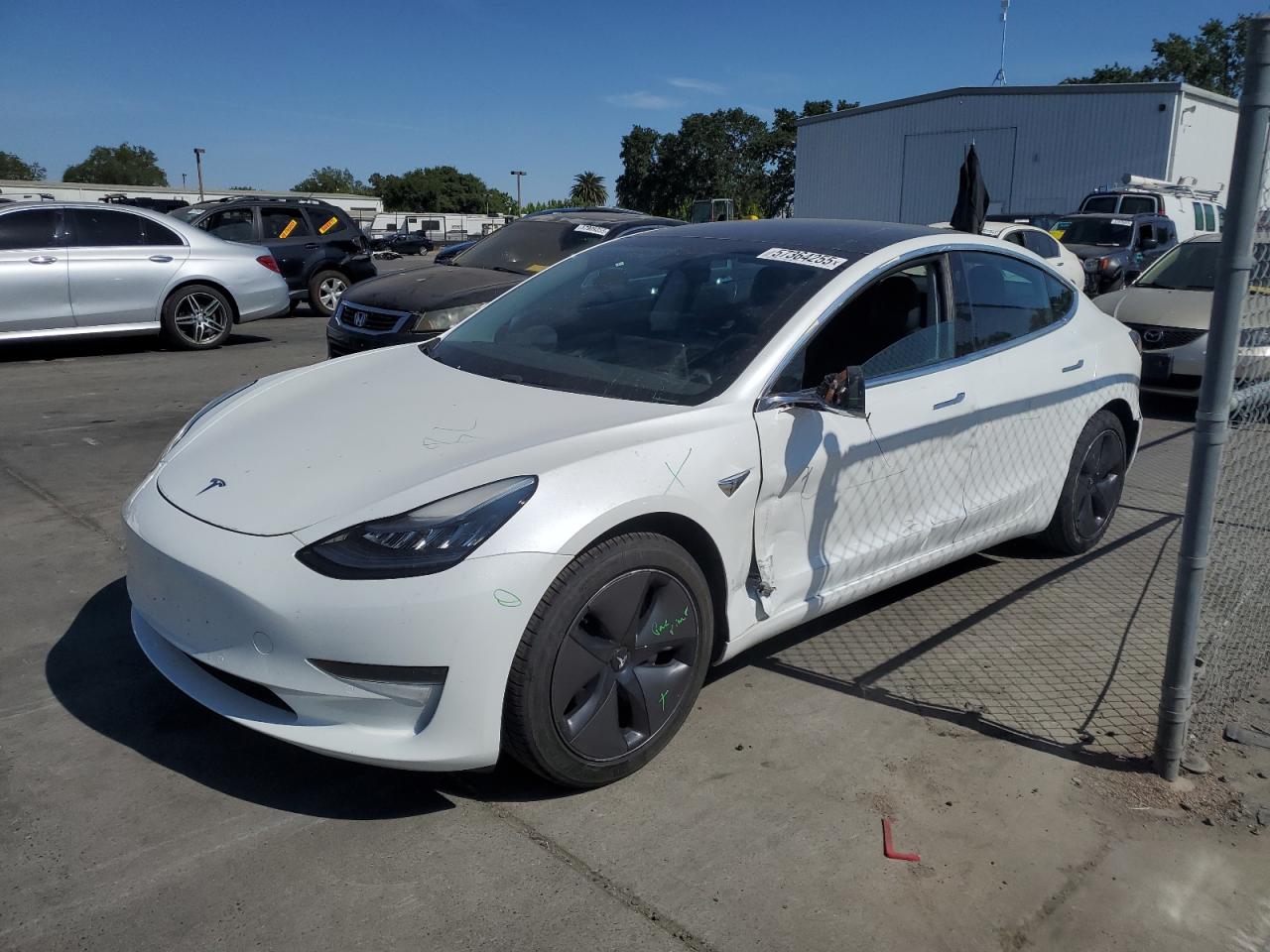 2020 Tesla Model 3 იყიდება Sacramento-ში, CA - Side