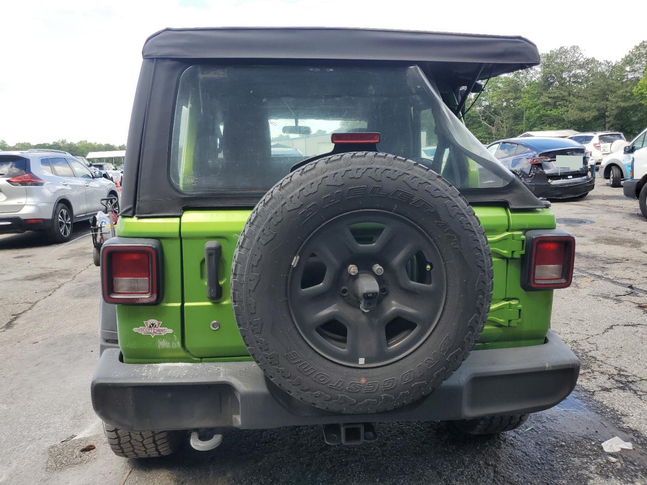 2018 Jeep Wrangler Unlimited Sport VIN: 1C4HJXDN8JW248638 Lot: 56408975