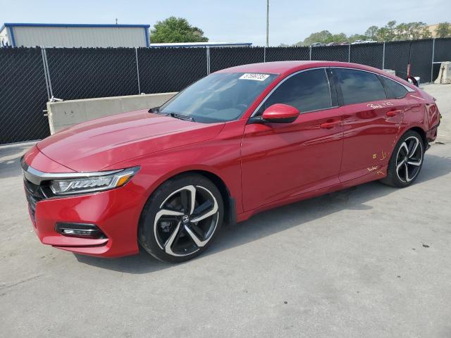  HONDA ACCORD 2019 Червоний