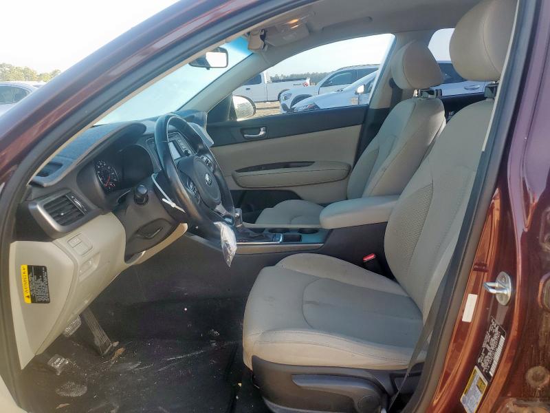  KIA OPTIMA 2016 Burgundy