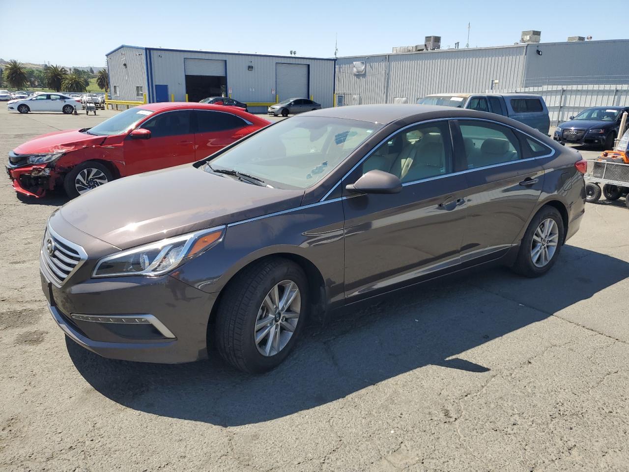 2015 Hyundai Sonata Se   for Sale in Vallejo, CA - Vandalism