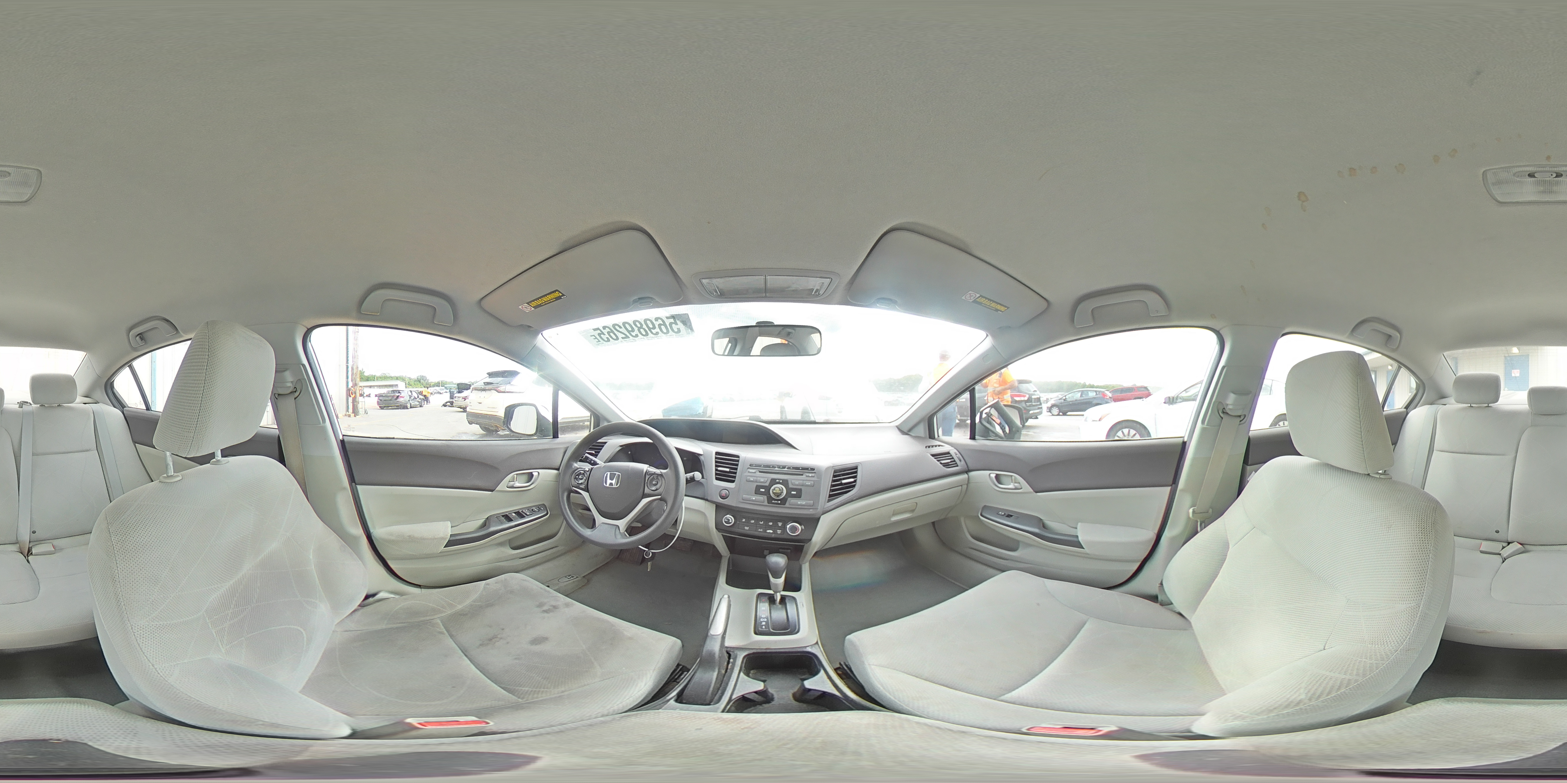 2012 Honda Civic Lx VIN: 19XFB2F57CE098877 Lot: 56989265