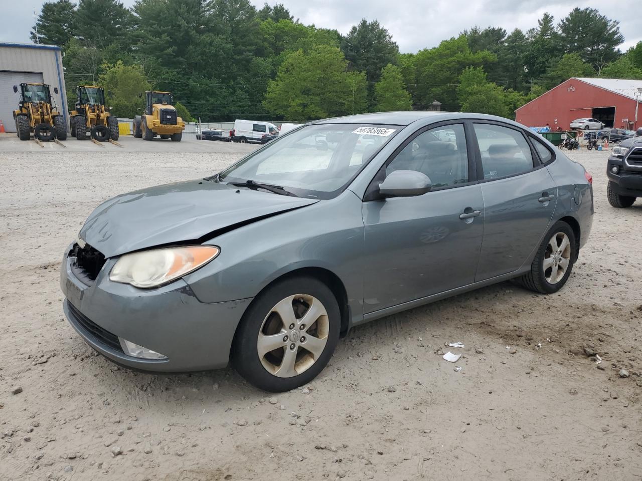 2009 Hyundai Elantra Gls na sprzedaż w Mendon, MA - Front End
