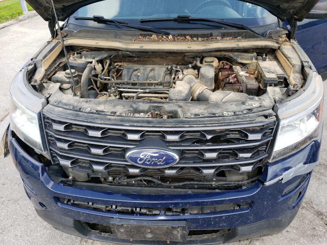 2016 Ford Explorer Police Interceptor VIN: 1FM5K8AR2GGC37615 Lot: 57084935