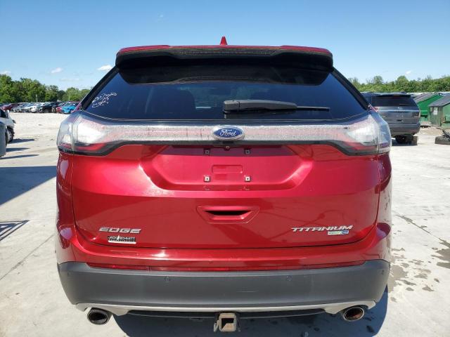  FORD EDGE 2017 Bordowy