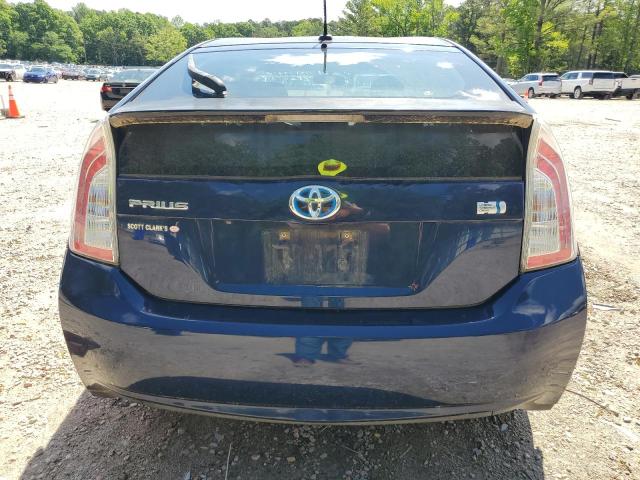  TOYOTA PRIUS 2013 Blue