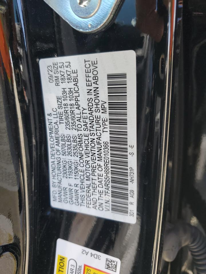 2024 Honda Cr-V Sport-L VIN: 7FARS5H88RE010366 Lot: 56818045