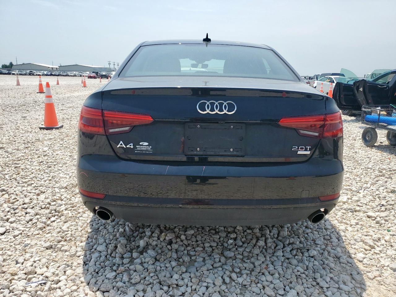 2017 Audi A4 Ultra Premium VIN: WAUGMAF45HN031906 Lot: 55616075
