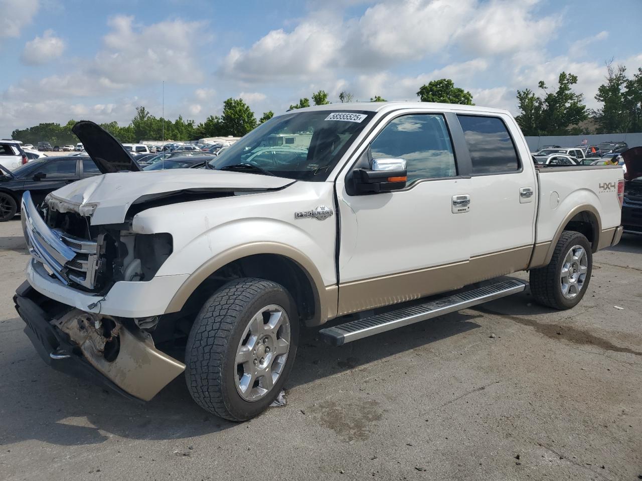 2013 Ford F150 Supercrew na sprzedaż w Bridgeton, MO - Front End