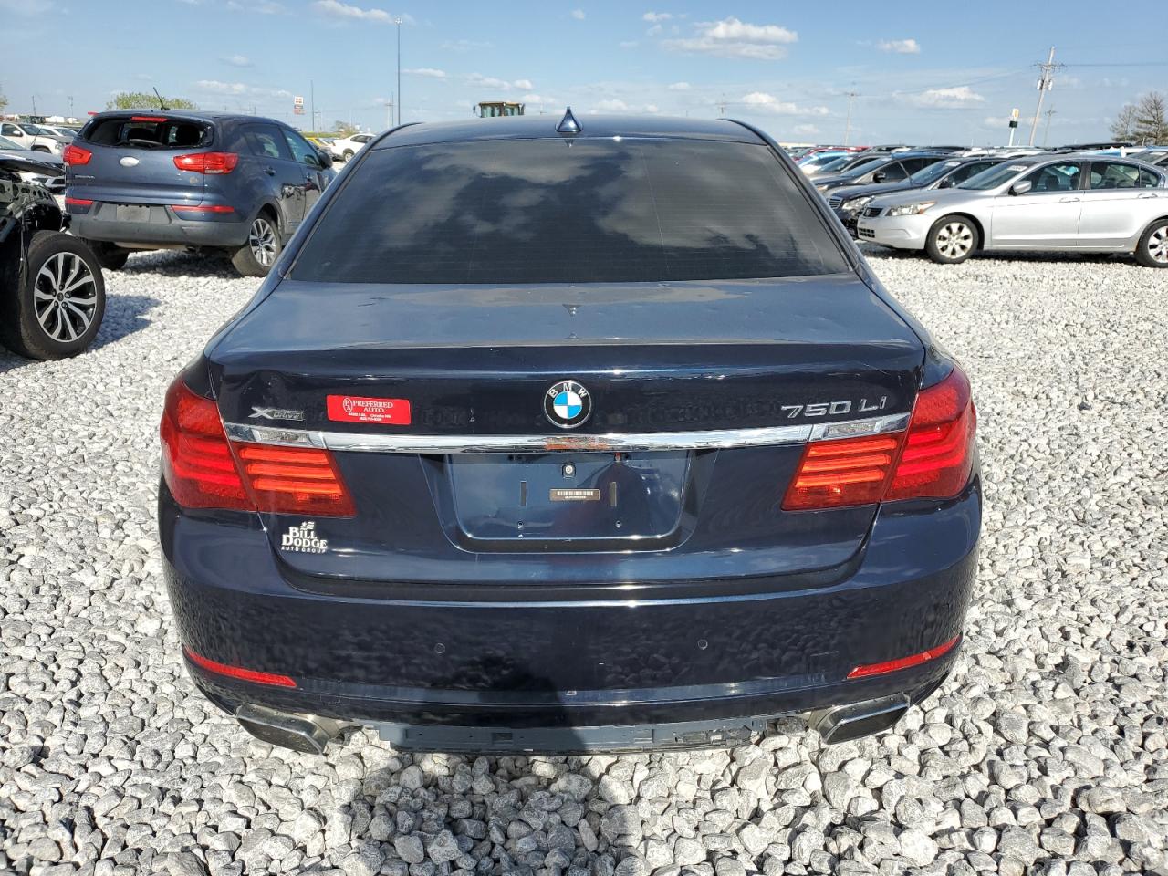 2014 BMW 750 Lxi VIN: WBAYF8C5XED653780 Lot: 81528104