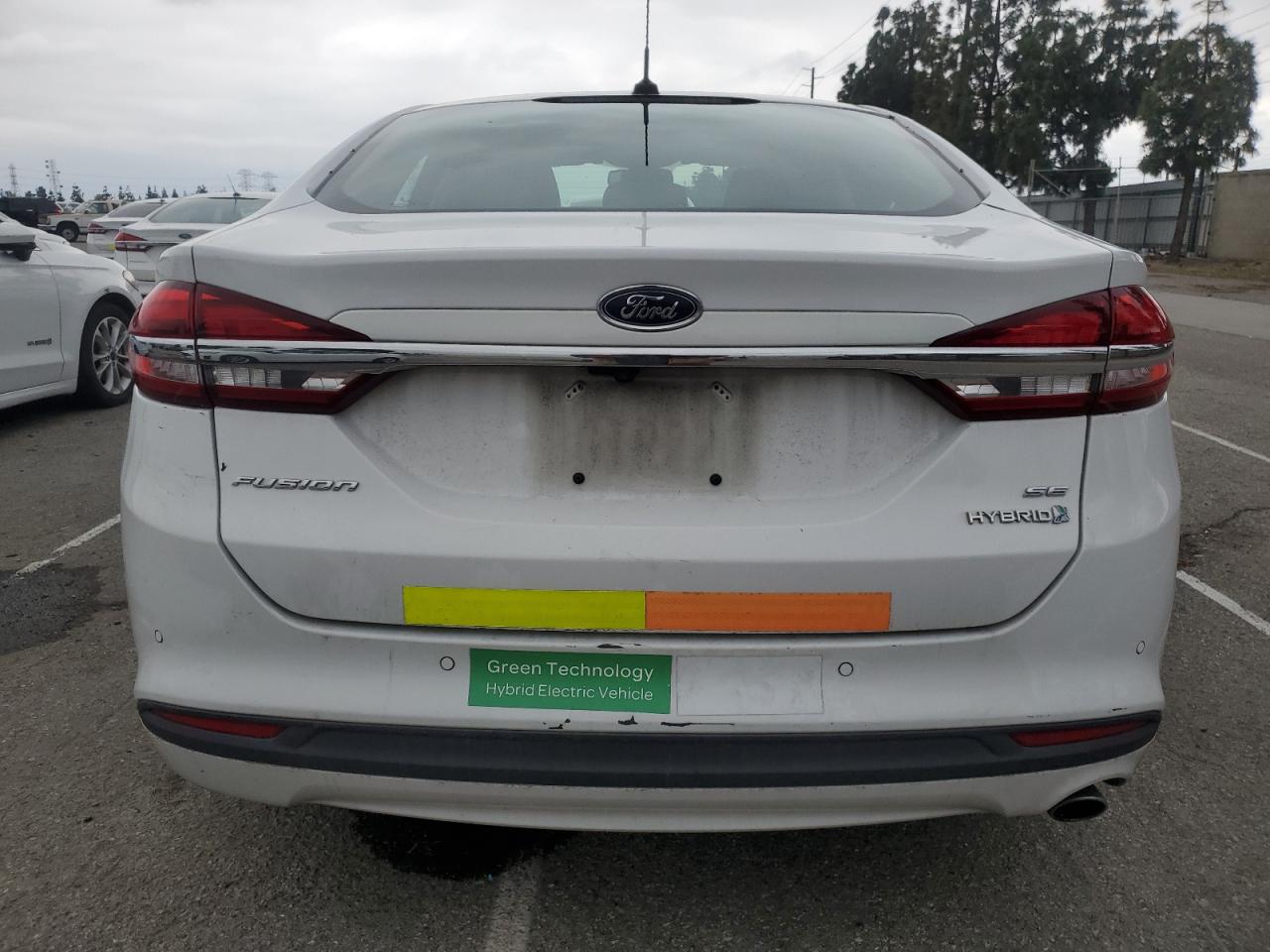2018 Ford Fusion Se Hybrid VIN: 3FA6P0LU3JR278726 Lot: 54066135