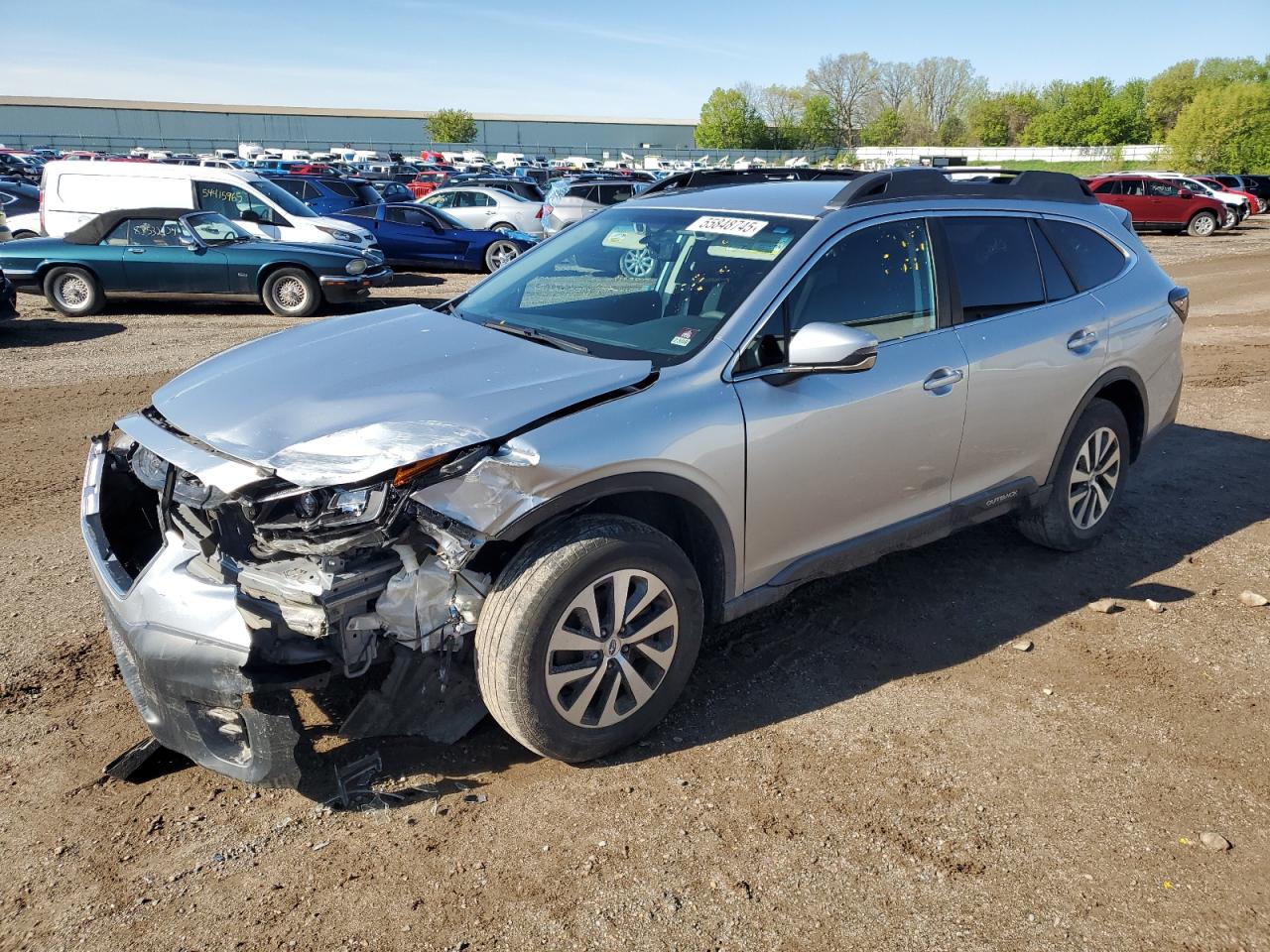 2020 Subaru Outback Premium zu verkaufen in Davison, MI - Front End