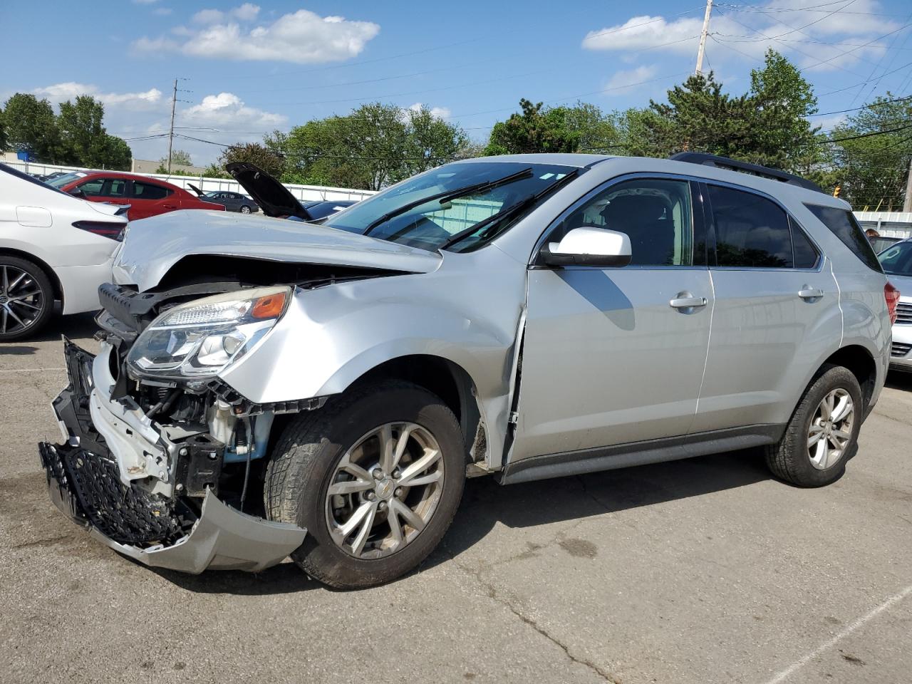 2017 Chevrolet Equinox Lt zu verkaufen in Moraine, OH - Front End