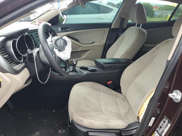  KIA OPTIMA 2015 Бургунди