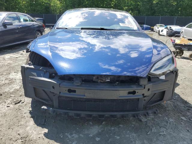 Hatchbacks TESLA MODEL S 2016 Blue