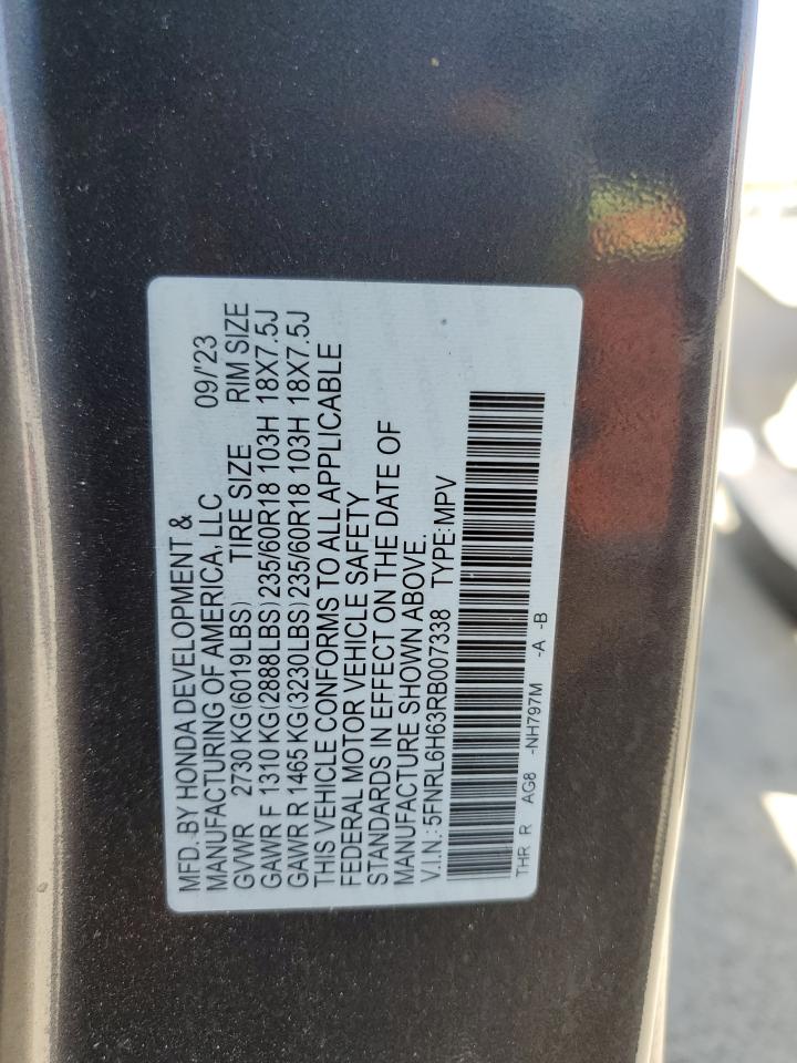5FNRL6H63RB007338 HONDA All Models 2024