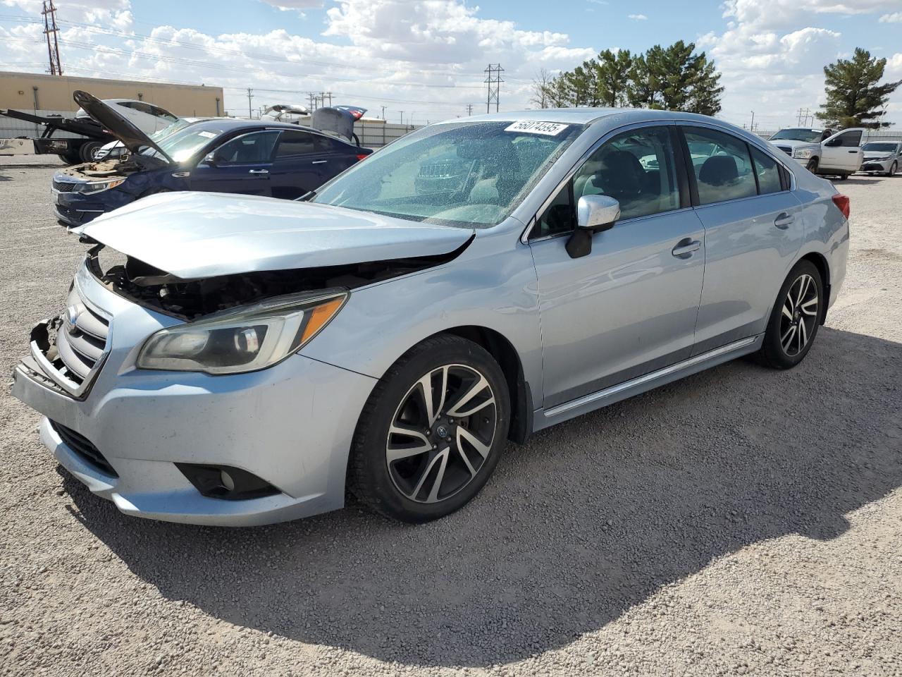 2017 Subaru Legacy Sport na sprzedaż w Anthony, TX - Front End