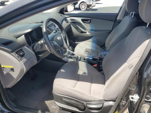 Sedans HYUNDAI ELANTRA 2016 Black