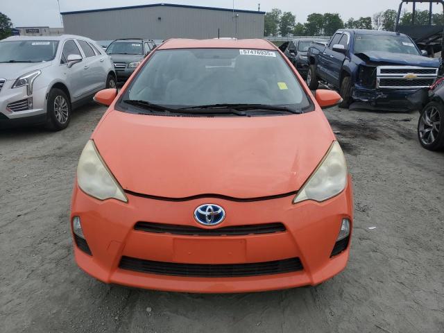 Hatchbacks TOYOTA PRIUS 2012 Orange