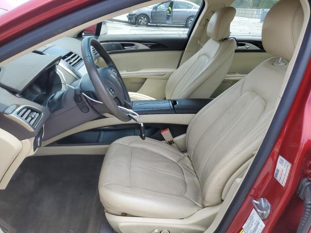  LINCOLN MKZ 2014 Red