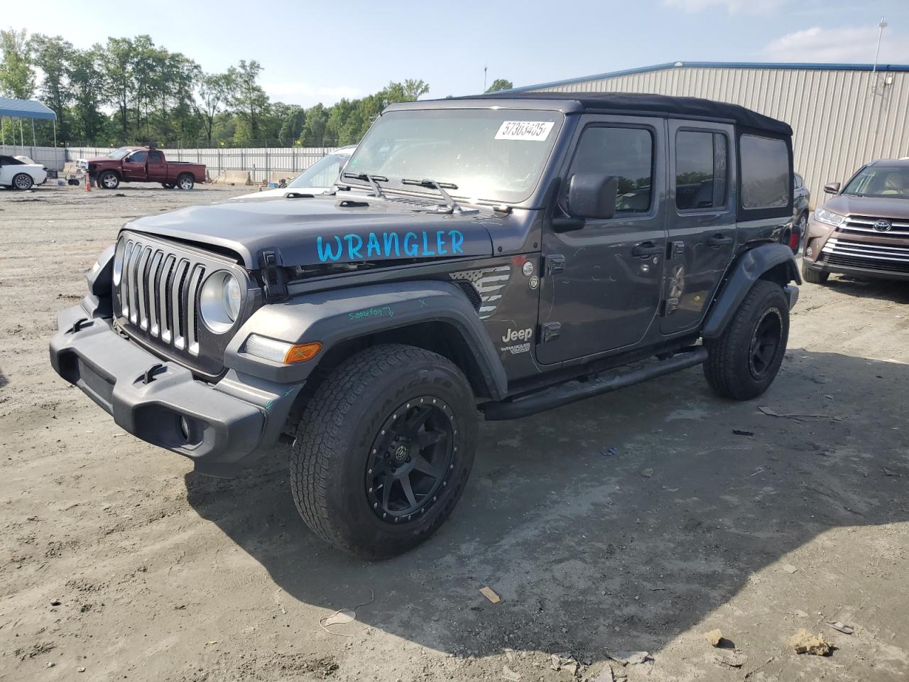 2018 Jeep Wrangler Unlimited Sport იყიდება Spartanburg-ში, SC - Side