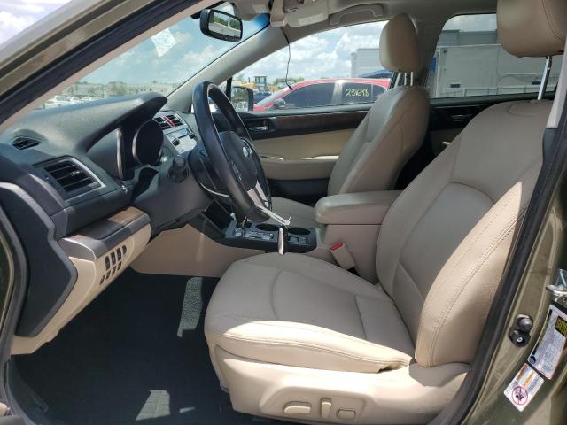  SUBARU OUTBACK 2015 Зеленый