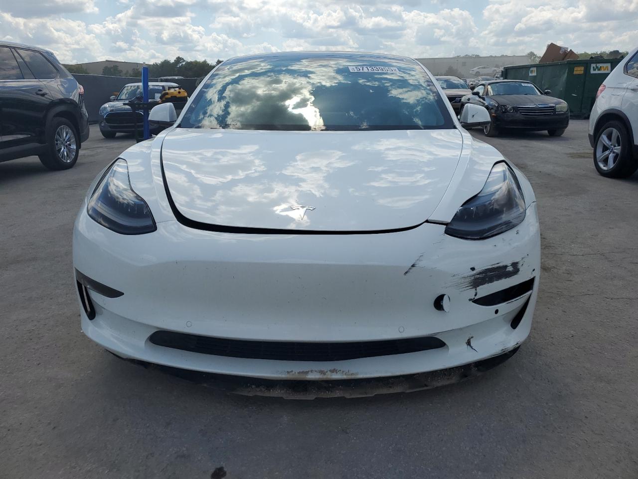 2021 Tesla Model 3 VIN: 5YJ3E1EA1MF064335 Lot: 57133955
