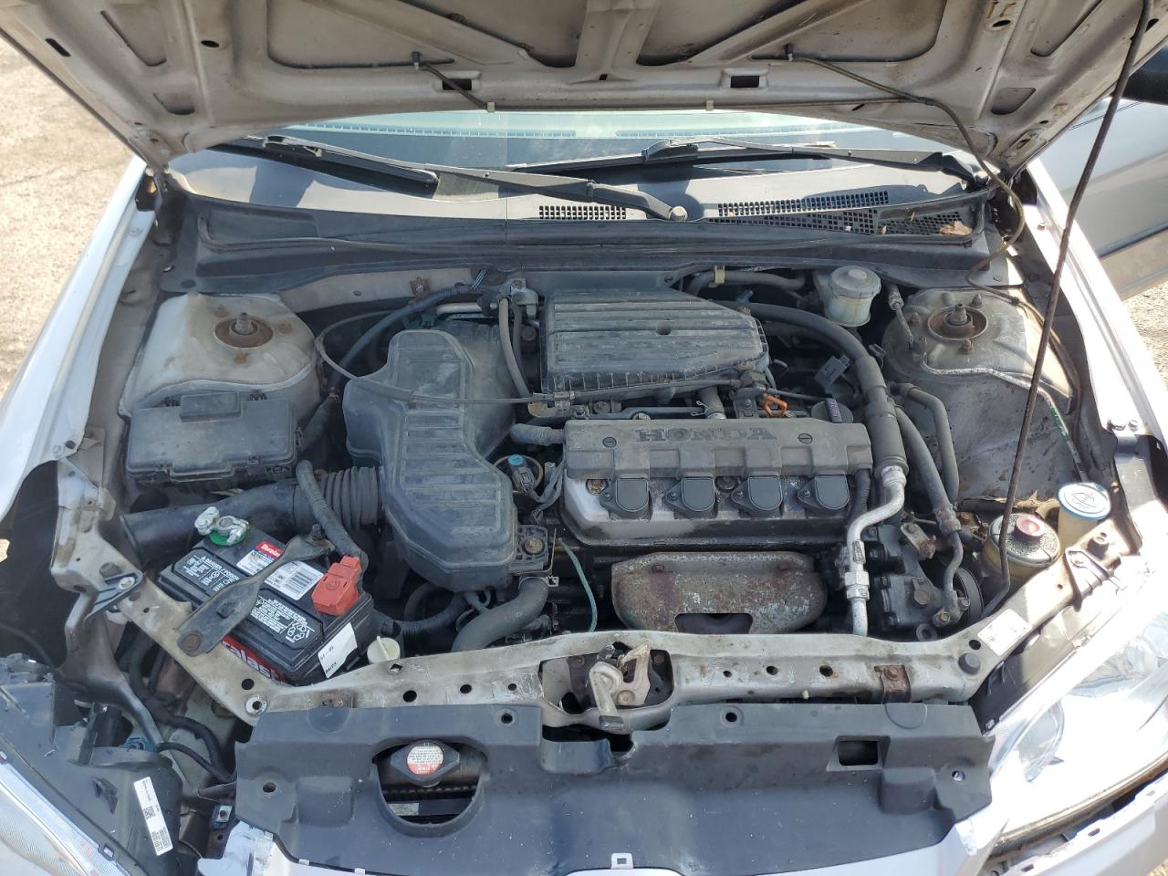2004 Honda Civic Dx VIN: 2HGES16494H581405 Lot: 58975835