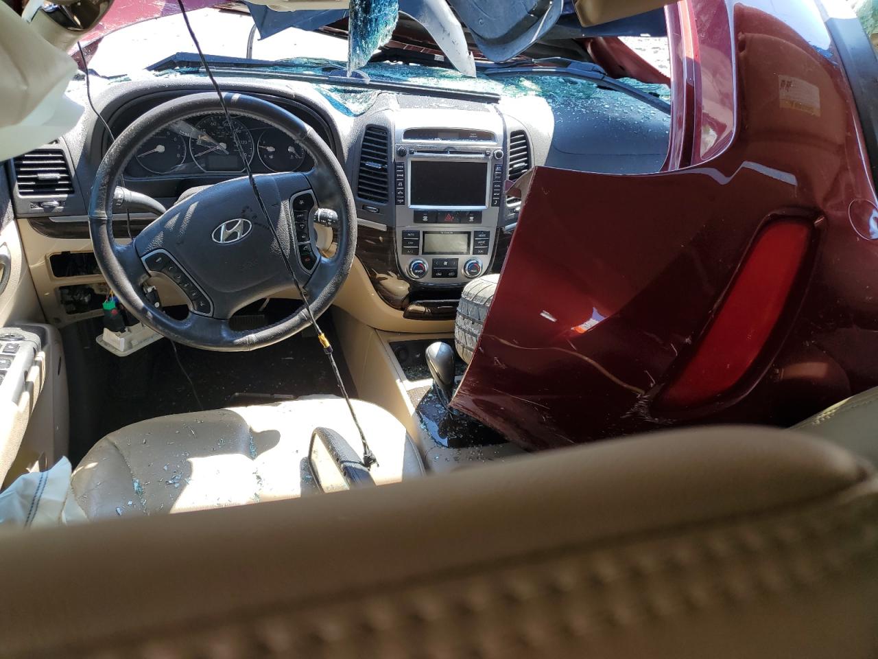 2012 Hyundai Santa Fe Limited VIN: 5XYZKDAGXCG165413 Lot: 56887095
