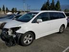 2020 Toyota Sienna Le на продаже в Rancho Cucamonga, CA - Front End