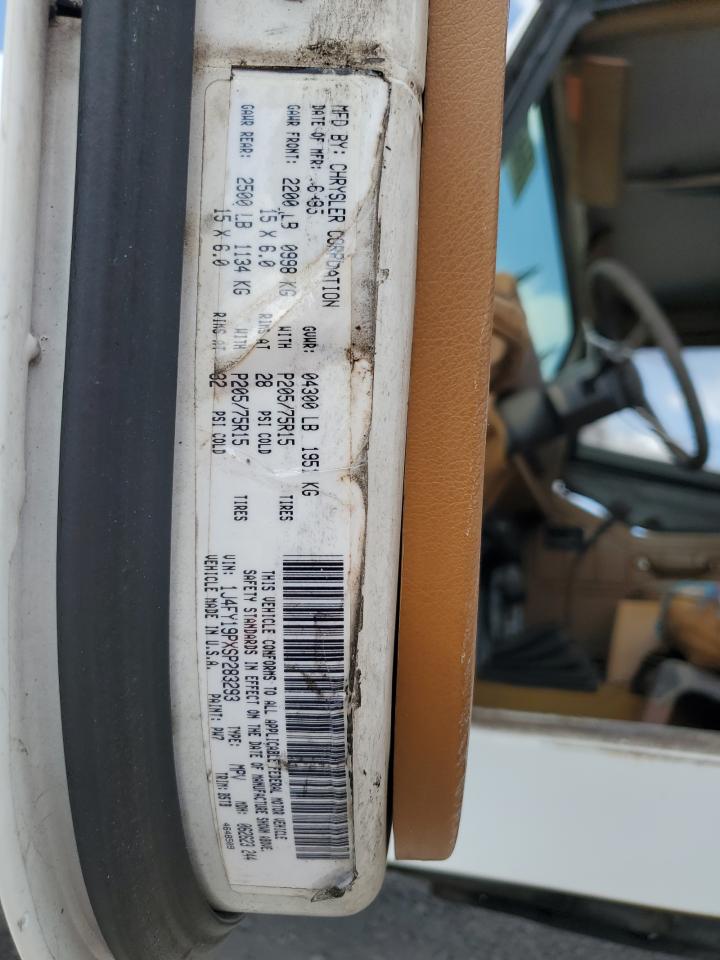 1995 Jeep Wrangler / Yj S VIN: 1J4FY19PXSP283293 Lot: 55553965