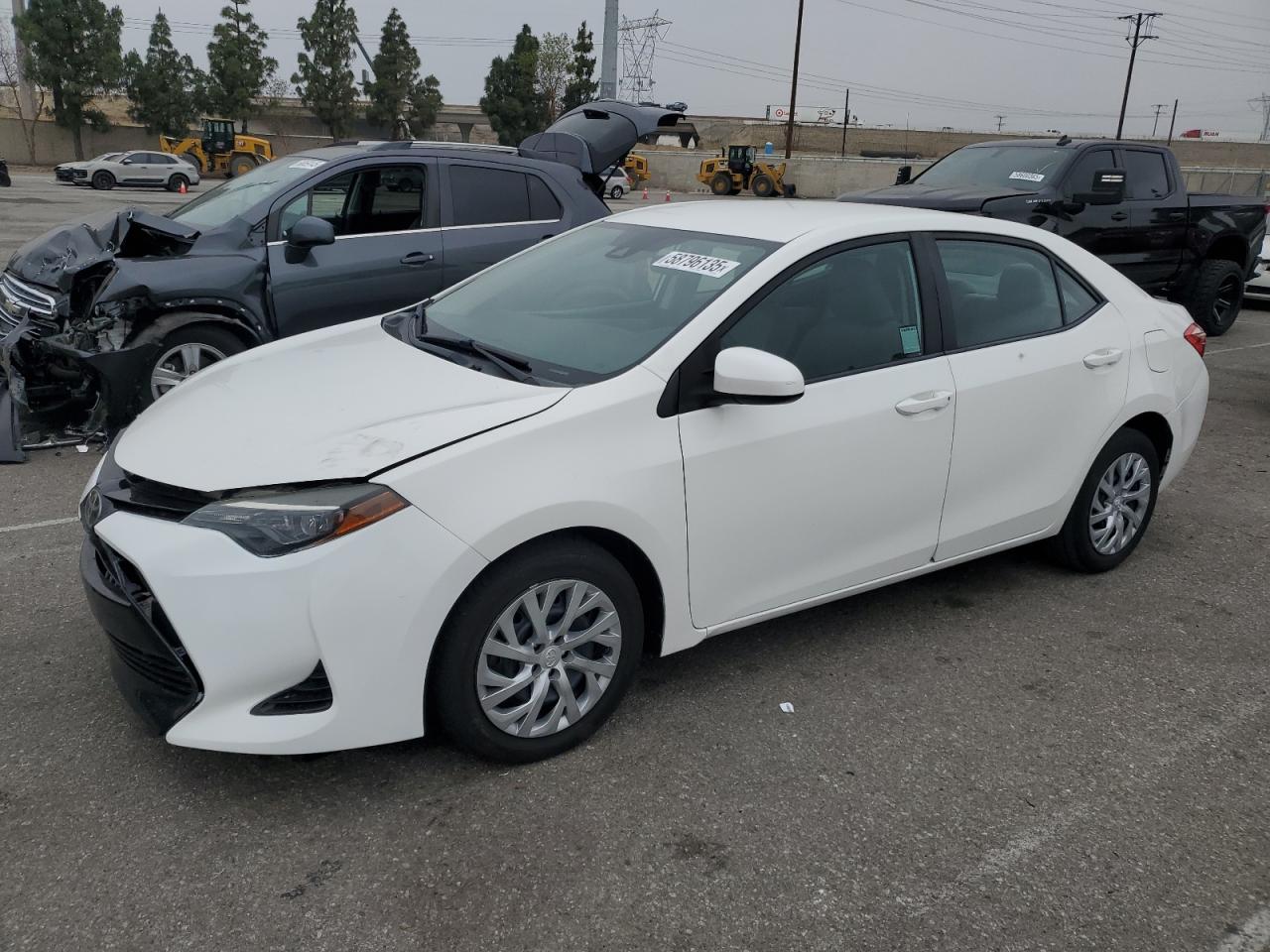 2017 Toyota Corolla L en Venta en Rancho Cucamonga, CA - Front End