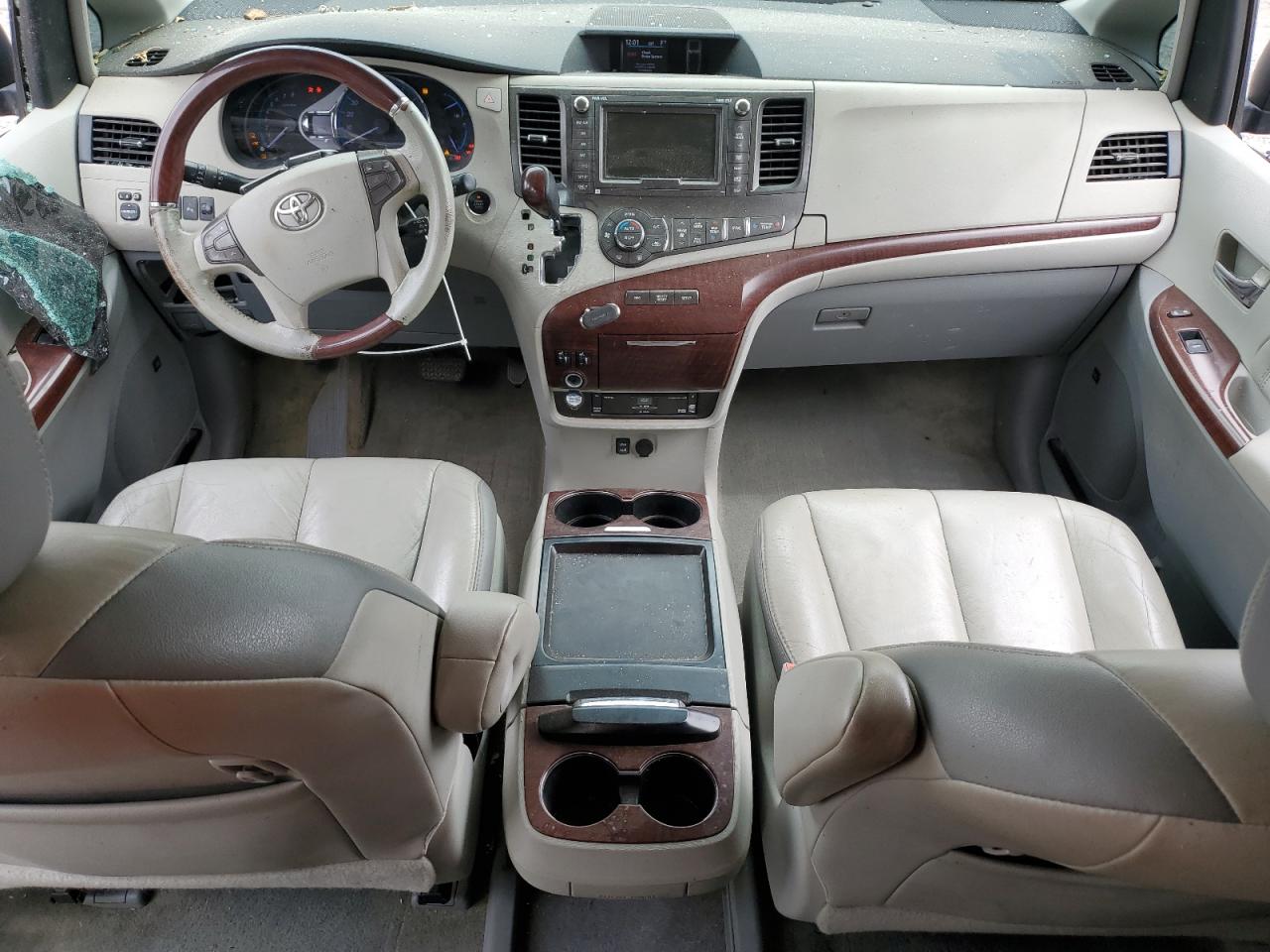 2011 Toyota Sienna Xle VIN: 5TDYK3DC1BS166482 Lot: 58481485