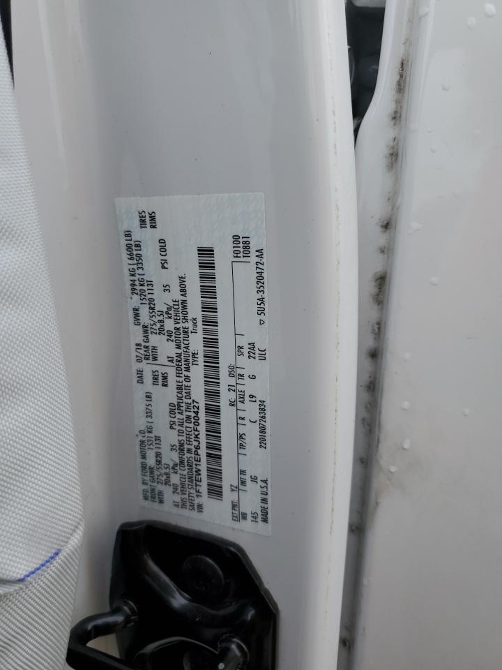 1FTEW1EP6JKF00427 FORD F-150 2018