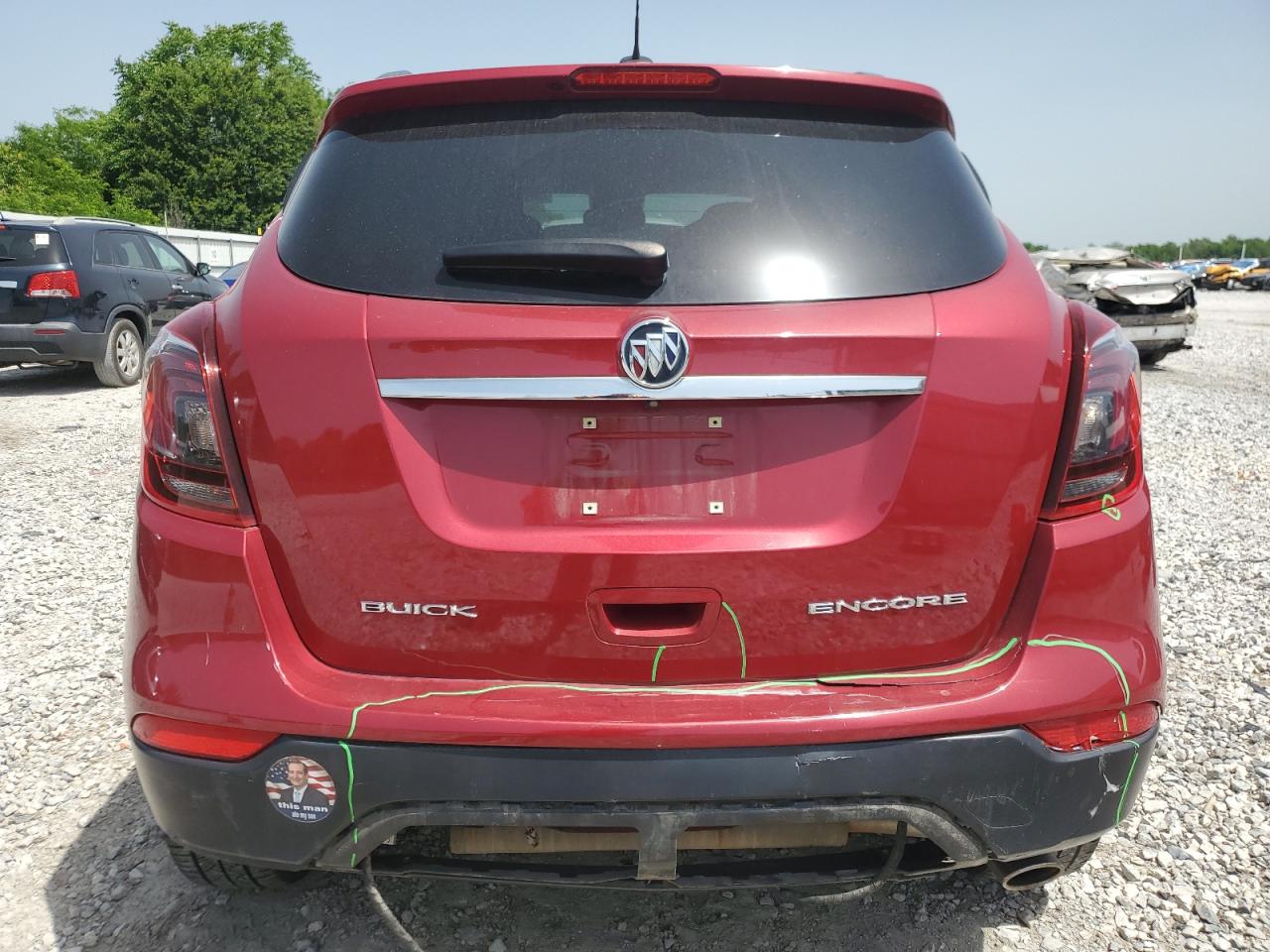 2017 Buick Encore Preferred Ii VIN: KL4CJBSBXHB020478 Lot: 56588205