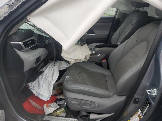  TOYOTA HIGHLANDER 2022 Синій