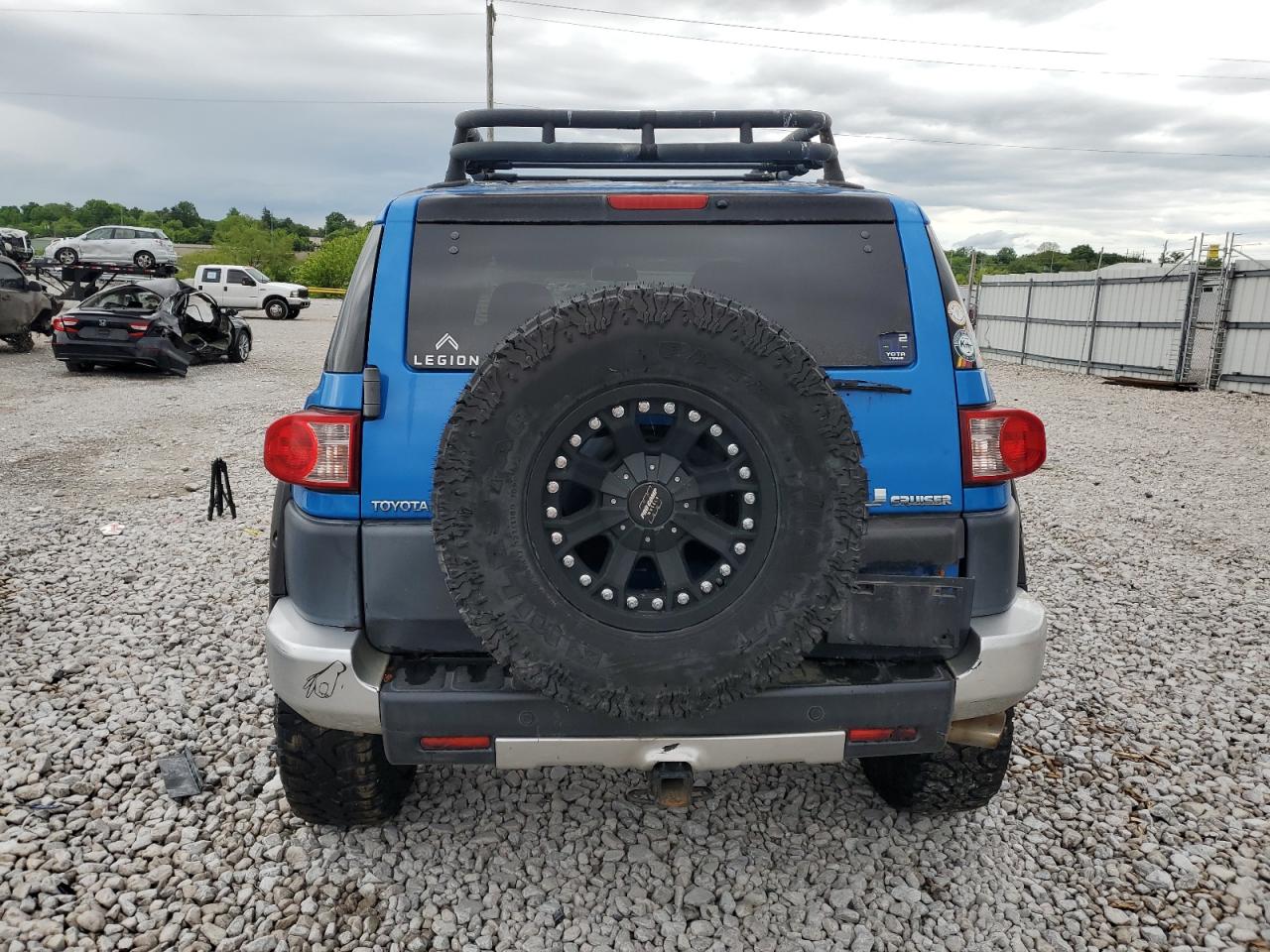 2007 Toyota Fj Cruiser VIN: JTEBU11F170043645 Lot: 56391625