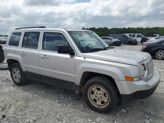  JEEP PATRIOT 2013 Srebrny