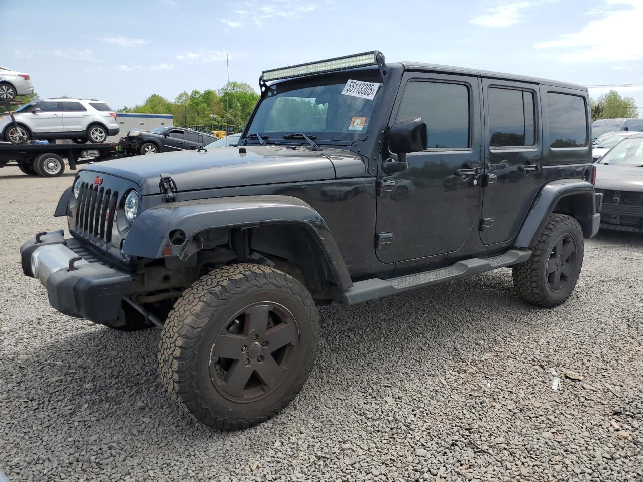 2011 Jeep Wrangler Unlimited Sahara de vânzare în Hillsborough, NJ - Mechanical