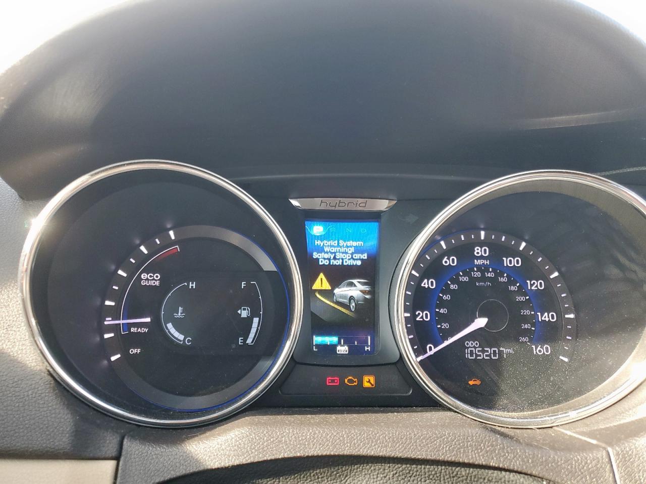 2013 Hyundai Sonata Hybrid VIN: KMHEC4A43DA081061 Lot: 57678085