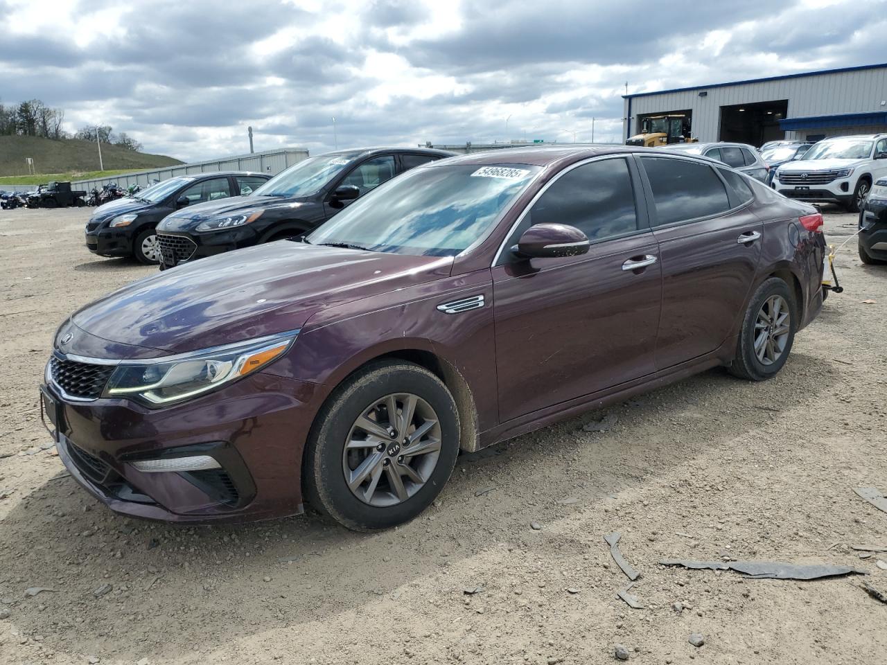 2019 Kia Optima Lx продається в Mcfarland, WI - Hail